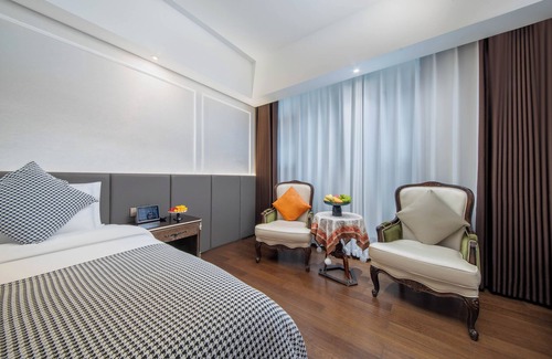 Lianhu Hotel | AI Lives In The Future Hotel - Xi'an Drum Tower Old City Root G Park Store