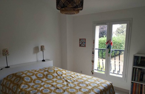 Lussan House | Air-conditioned house with swimming pool, hillside views