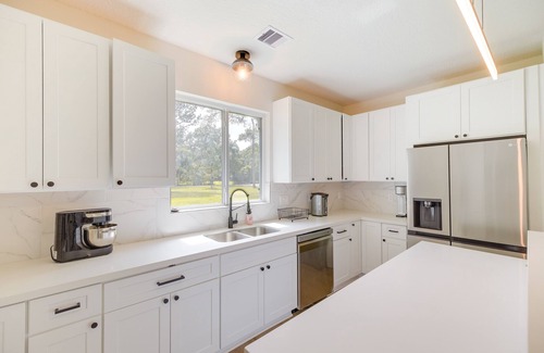 Hull House | Airy Dayton Vacation Home w/Deck + Private Yard!
