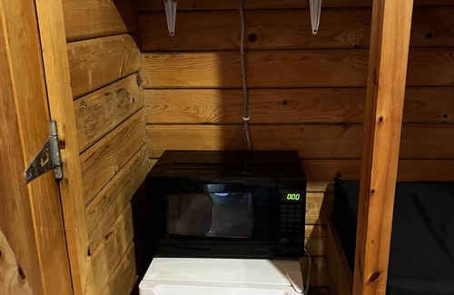 Helmsburg Cabin | "Akeman" Camping Cabin #5 | Pet Friendly