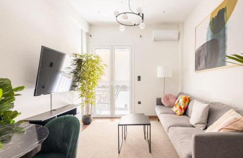 Metaxourgio Apartment | Ako12 - New, Stylish, Bright, Nice Balcony
