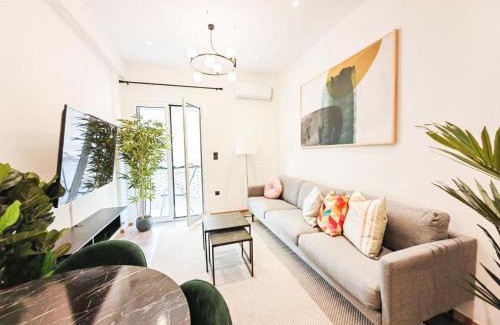Metaxourgio Apartment | Ako12 - New, Stylish, Bright, Nice Balcony