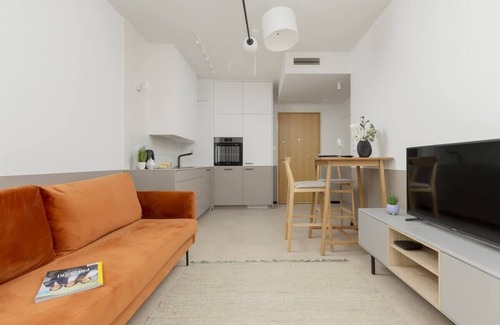 Muranow Apartment | Al. Solidarności 60B | Chic Apartment | A/C