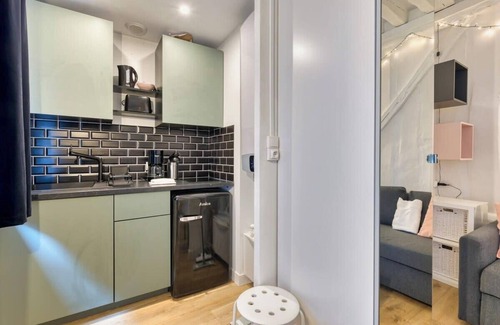 Gare-Jouvenet Apartment | Alexandra, joli studio centre