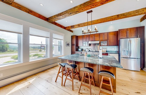 Waterbury Center Apartment | All-season escape in a vintage farmhouse with updated interior & on-site hot tub