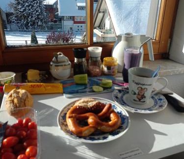 Oberstaufen Apartment | Allgäu Vibes - fußläufige Erreichbarkeit vom Bahnhof, mit Aussicht, wettergeschützter Balkon