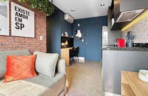 Vila Pompeia Apartment | Allianz Parque 1 Suite 1 Bdrm Pool Bourbon Mall