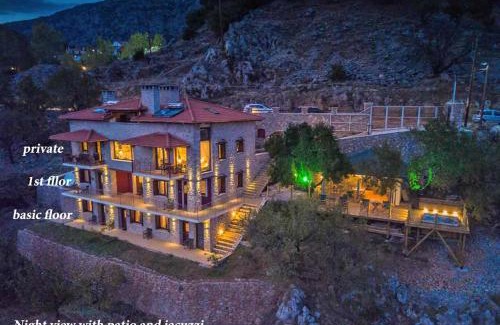 Arachova Apartment | AlmondHouse Suites with Fireplace - ADULTS ONLY