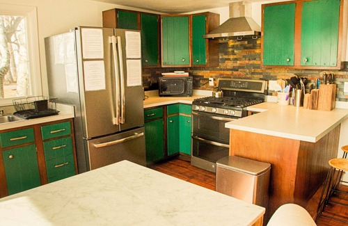 Lansing House | Almost an island in Cayuga Lake! Private & panoramic 650' of level lake frontage