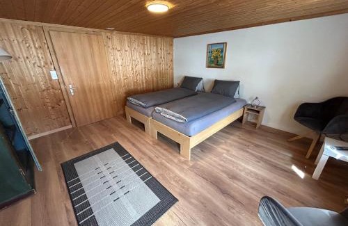 Zweisimmen Nr Gstaad Apartment | Alpenchalet Spiher-Studio und ein weiteres Schlafzimmer