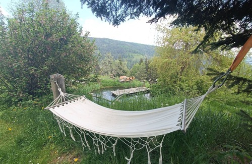 Gloednitz House | Alpine hut, secluded location, family vacation, party campfire, fishing view of the valley