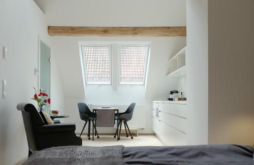 Langensteinbach Apartment | Alte Apotheke - Studio Appartements Karlsbad