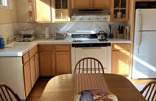 Glen Park Apartment | Amazing Historic Victorian Flat with Modern Remodel, + back patio in Noe Valley