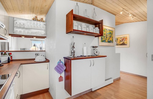 Grena Strand House | Amazing home in Grenaa with sauna