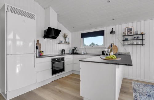 Vrist Strand House | Amazing home in Harboøre with sauna
