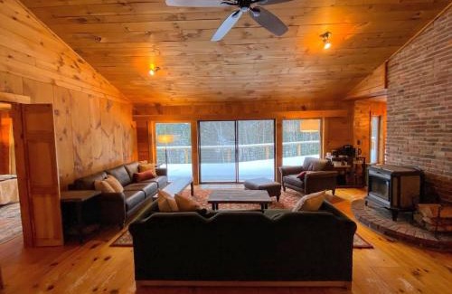 Whitefield House | Amazing lakefront home in the White Mountains with game room theater