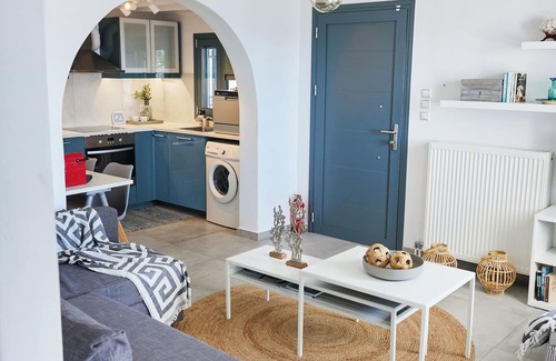 Mykonos Town House | Amazing Panoramic View From New Port Up To The Famous Windmills And Beyond