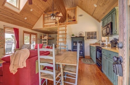 Jackson Cabin | Amazing rustic cabin with 450' of water frontage on Jackson Lake