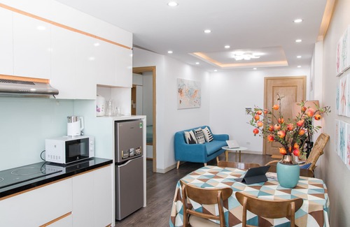 Ngu Hanh Son Apartment | Amazing Wide Ocean View 2 Bedrooms Chiic Apartment