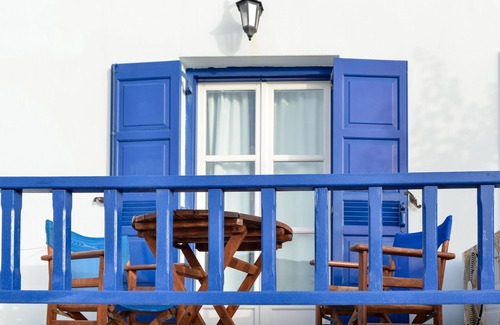 Aegiali Apartment | Amorgos Sunset, sea view studio next to the beach