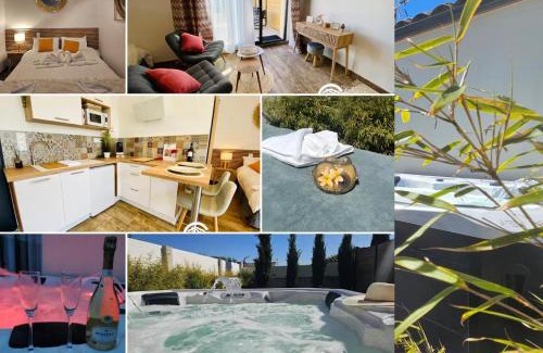 Villemoustaussou House | AMOUR - Gîte Luxe 4 étoiles -Douce Harmonie Massages & SPA 5 places -Cocon Discret Insolite sans vis à vis en toute sérénité - 5 min Carcassonne