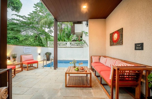 Mazal Waddo Villa | Amrao - A Lindsay Manor 4 BHK with Pool and Jacuzzi