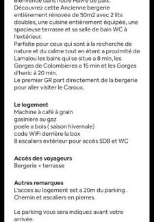 Combes Apartment | Ancienne bergerie de Torteillan