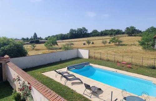 Saint-Sixte House | Ancienne ferme restaurée avec piscine privée et cheminée - FR-1-496-328
