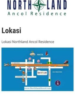 Old Jakarta Apartment | ANCOL 2BR Luxury Northland Resident SEA VIEW