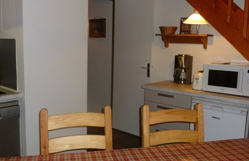 Laveissiere Apartment | Apart. duplex for 6 people opposite the Masseboeuf chairlift