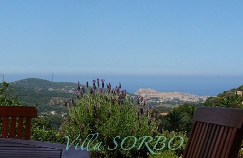 Santa-Reparata-di-Balagna Apartment | Apartment in Villa Sorbo with sea view