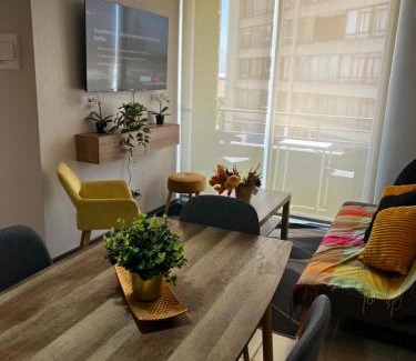 Rancagua Apartment | Apart hotel céntrico Rancagua, parking privado, calefacción AC 18000 btu