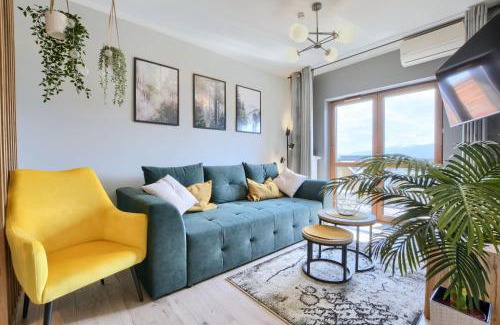 Szklarska Poreba Apartment | Apartament AREKA A16 Green Resort - klimatyzacja, basen, sauny, jacuzzi, siłownia