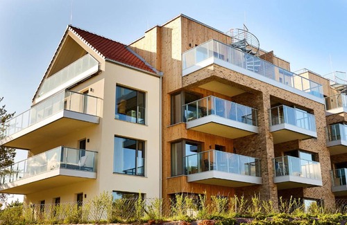 Wilkasy Apartment | Apartament E18 w Nautica Resort nad jeziorem w Giżycku