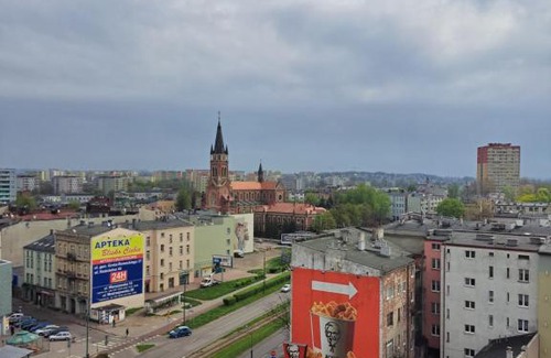 Sosnowiec Apartment | Apartament Kraju centrum z fotelem masującym