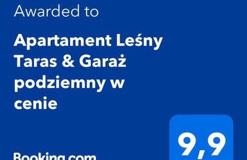 Cedzyna Apartment | Apartament Leśny Taras z KLIMATYZACJĄ & Garaż podziemny w cenie-728-828-835-
