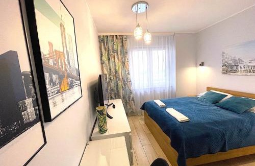 Psie Pole Apartment | Apartament z tarasem i widokiem na Odrę