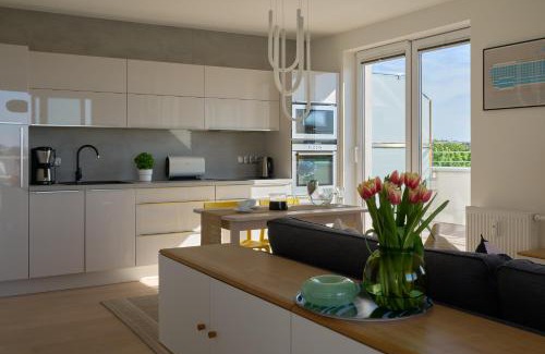 Kolobrzeg Apartment | Apartament z tarasem Panorama