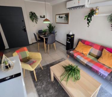 Rancagua Apartment | Apartamento 3 habitaciónes 1 baño- estacionamiento privado-aire acondicionado