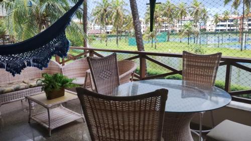 Porto das Dunas Apartment | Apartamento Aquaville Pé na areia e Água coco