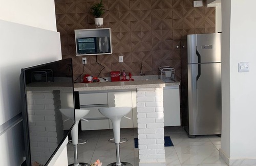 Sao Vicente Apartment | Apartamento Beira Mar com Linda Vista