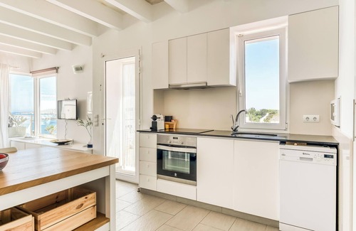Es Grau Apartment | "Apartamento en Es Grau con vistas" with Sea View, A/C, Wi-Fi, Terrace & Balcony