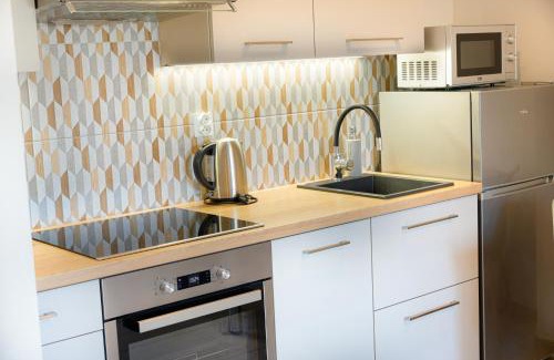 Kudowa Zdroj Apartment | APARTAMENTY "LA VILLA" SUITE z salonem, sypialnią, tarasem, parkingiem, blisko centrum