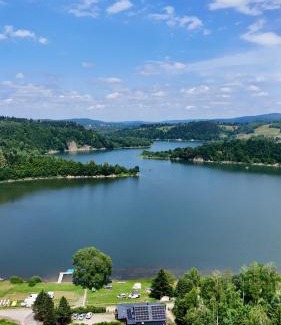 Solina Apartment | Apartamenty Na Stoczku nad samym jeziorem z widokiem na jezioro 509-619-803