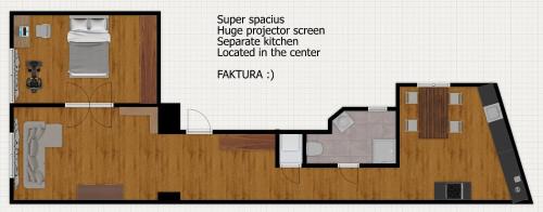 Centrum Apartment | APARTEL LUX Plac Unii 72m2