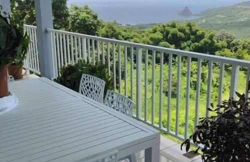 Le Marigot Villa | Apartement Individuel de 250 m2 à la Campagne Avec vue Mer, Jusqu'à 12 Personne