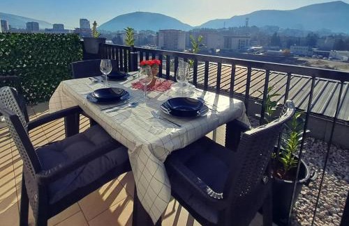 Mostar Apartment | Apartman NOLA-Mostar Cityscape Retreat