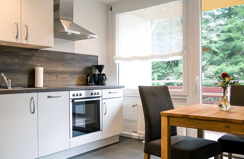 Bad Peterstal-Griesbach Apartment | Apartment '1 Zimmer' with Mountain View, Shared Terrace and Wi-Fi