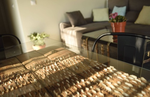 Guijo de Santa Barbara Cottage | Apartment El Corral overlooking the pool and mountains TR-CC-00449