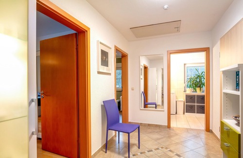 Petershagen Apartment | Apartment 'The House Stiller Grund' with Shared Garden, Balcony and Wi-Fi